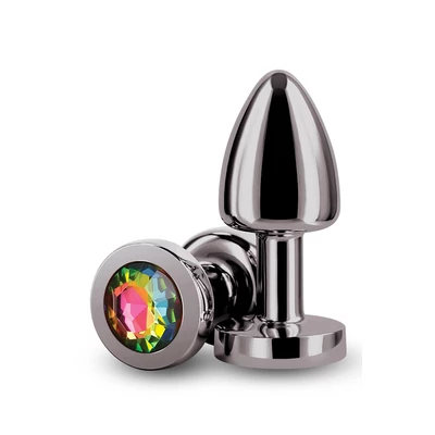 NS Novelties Rear Assets Rainbow - Korek analny z tęczowym diamentem