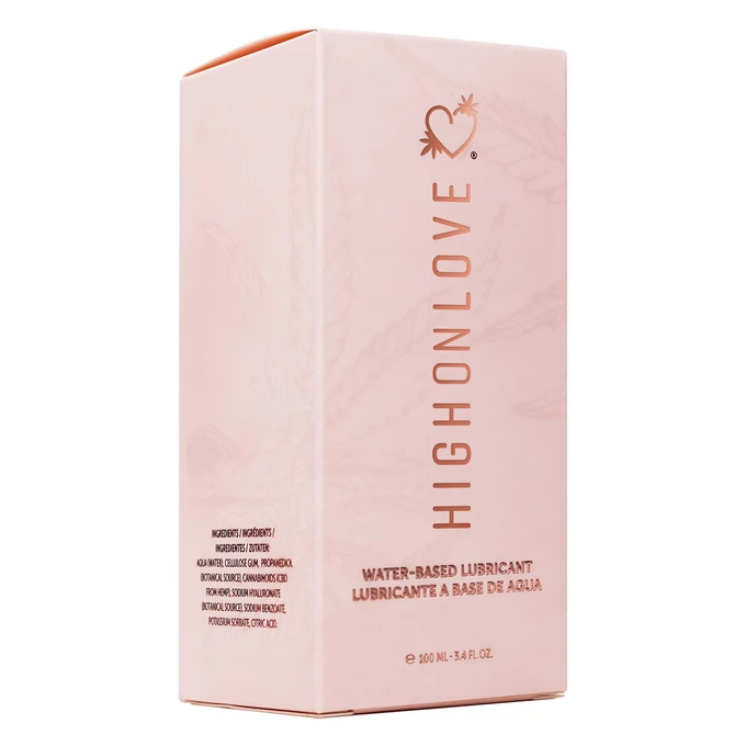 High On Love Water-Based Lubricant Hempseed - Lubrykant na bazie wody, 120 ml