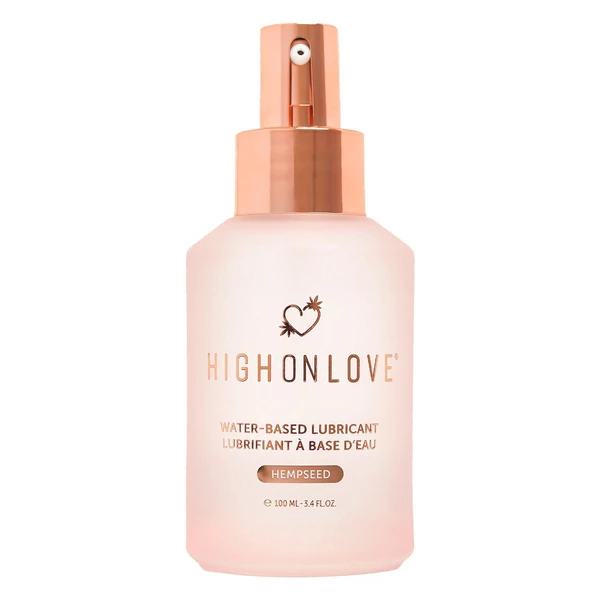 High On Love Water-Based Lubricant Hempseed - Lubrykant na bazie wody, 120 ml