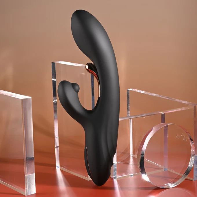 Playboy Aureus - Vibrátor Bunny, černý