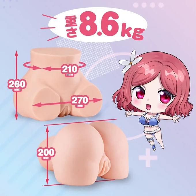 Seiraku Toys The Three Ages - Naturalistický masturbátor s vyměnitelnými tunely