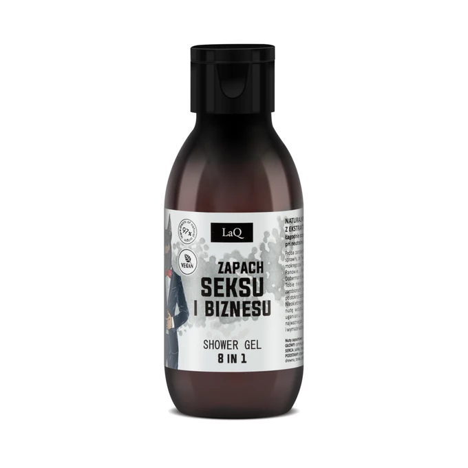 Laq "Doberman zapach Seksu i biznesu - żel pod prysznic, 100 ml