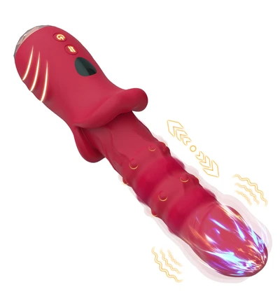 B-Series Dick - Realistyczny wibrator z funkcją pulsacji