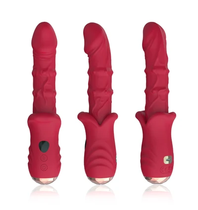 B-Series Dick - Realistyczny wibrator z funkcją pulsacji