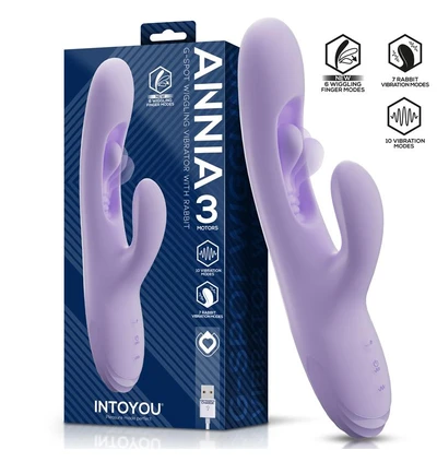 Intoyou Annia - Wibrator króliczek z funkcją Finger