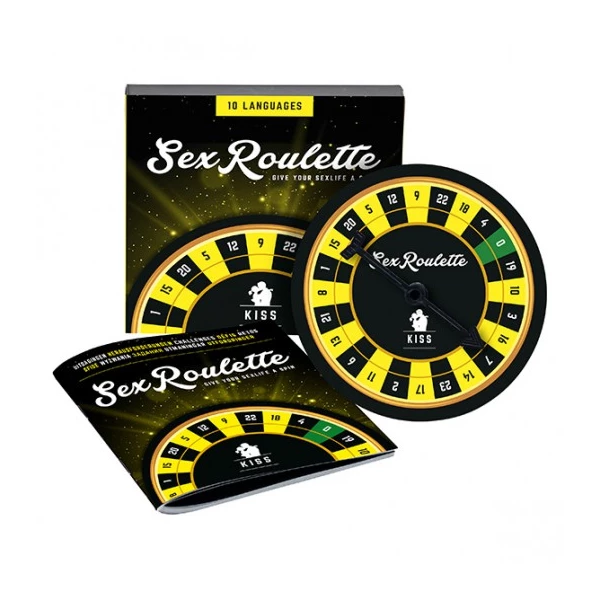 Sex Roulette kiss-  gra erotyczna dla par