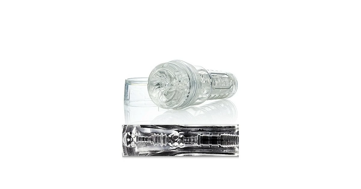 Fleshlight Go Torque Ice - Masturbateur Masculin Transparent