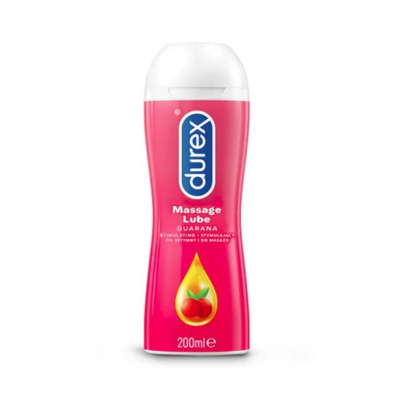 Durex Play do masażu stymulujący  - Intimní gel pomeranč a guarana