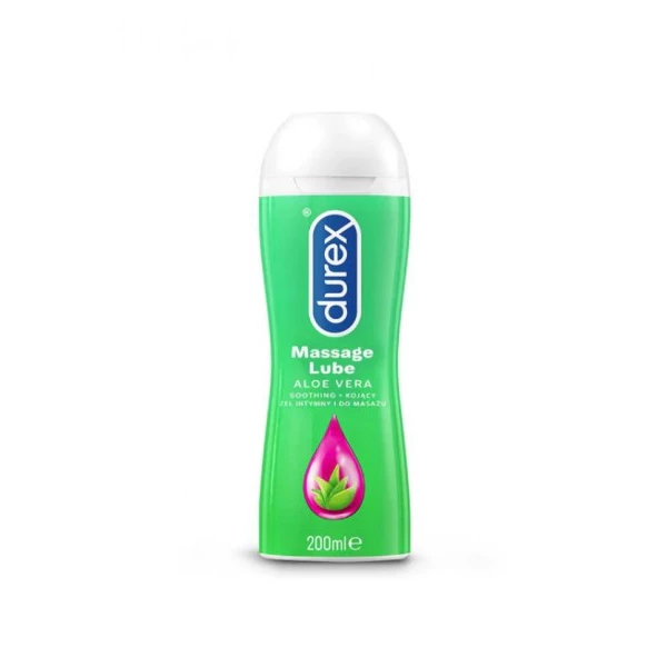 Durex Play do masażu stymulujący Fiolet   Aloes - Intimní stimulující masážní gel