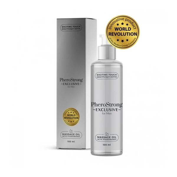 PheroStrong Exclusive for Men - olejek do masażu