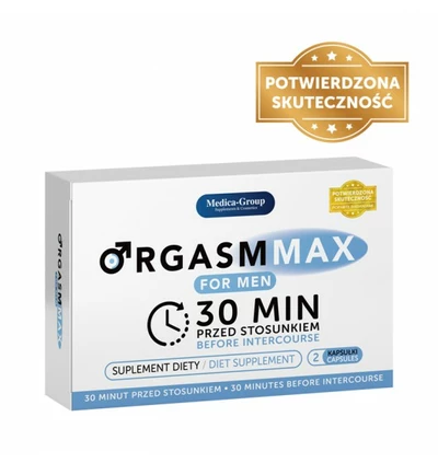 Orgasm Max for Men - tabletki na erekcję