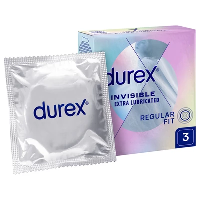 Durex Invisible Lubricated  - Kondomy