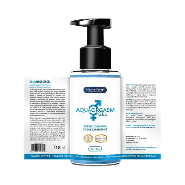Aqua Orgasm Gel - Żel poślizgowy pobudzający doznania