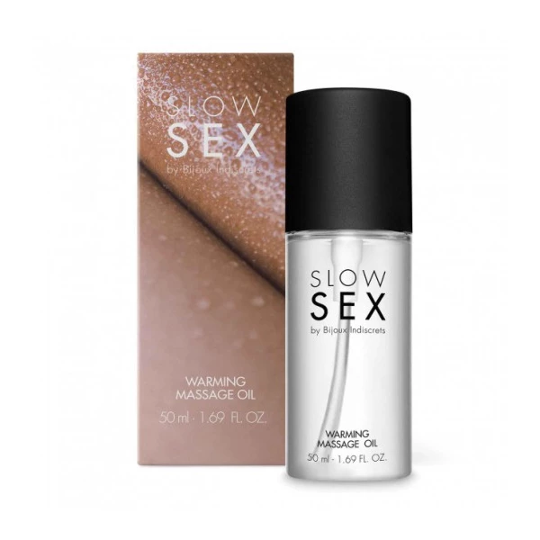 Slow Sex - rozgrzewający olejek do masażu
