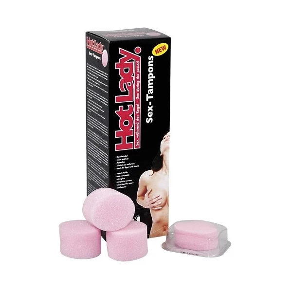 Hot Lady Sex-Tampons - Tampony gąbeczki
