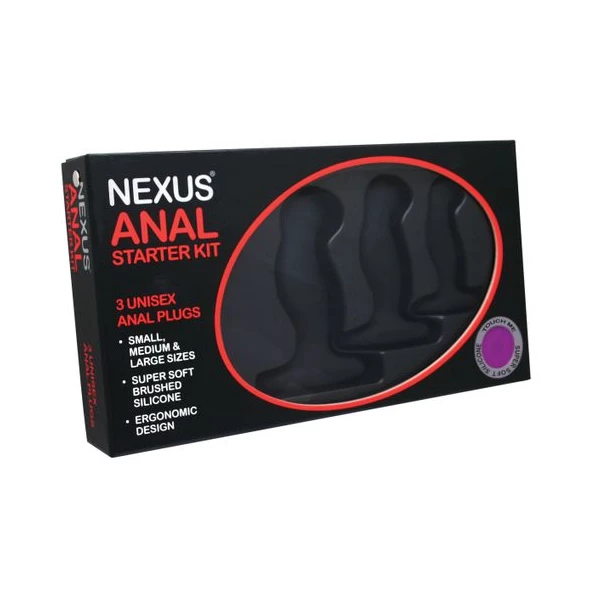 Nexus - Anal Starter Kit - zestaw 3 korków analnych