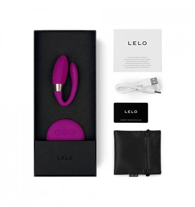 Lelo Tiani 2 - wibrator dla par, ciemnoróżowy