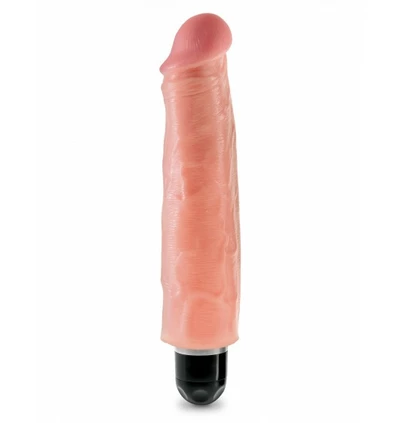 Kink Cock 7&quot; Vibrating Stiffy Flesh - wibrujące dildo
