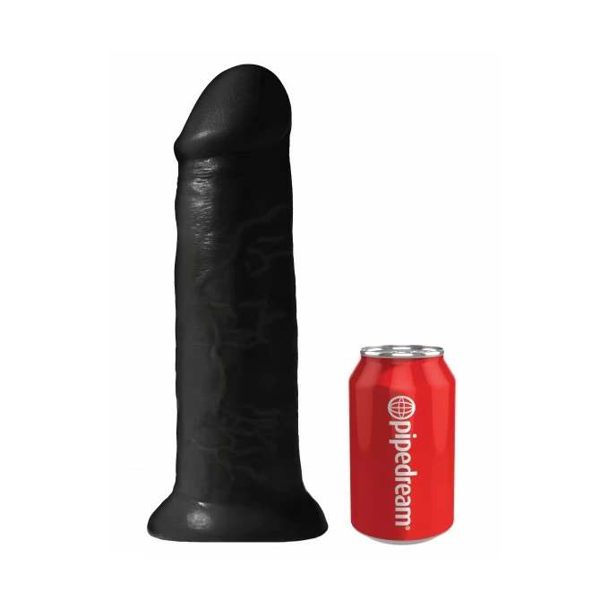 King Cock 12&quot; Cock Black - dildo