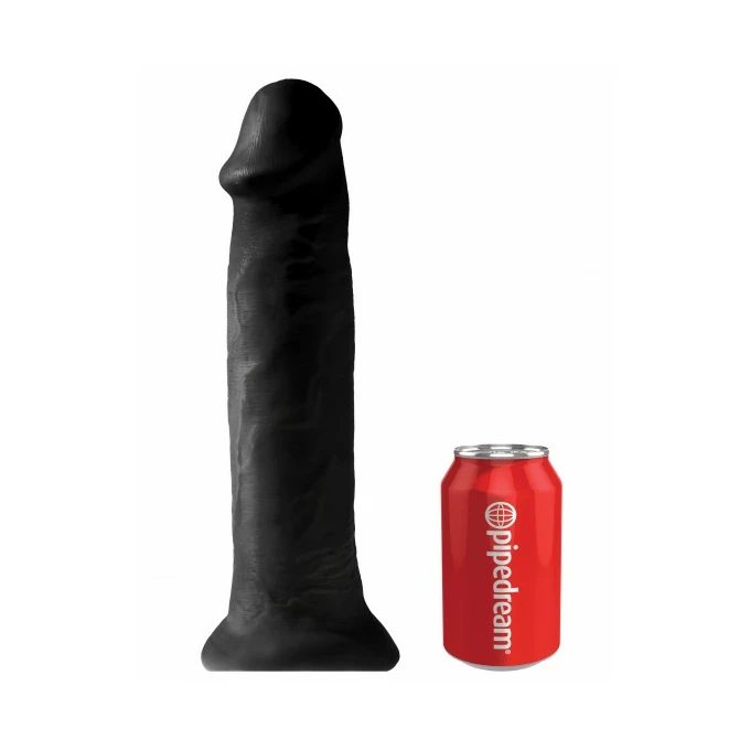 King Cock 14&quot; Cock Black - dildo