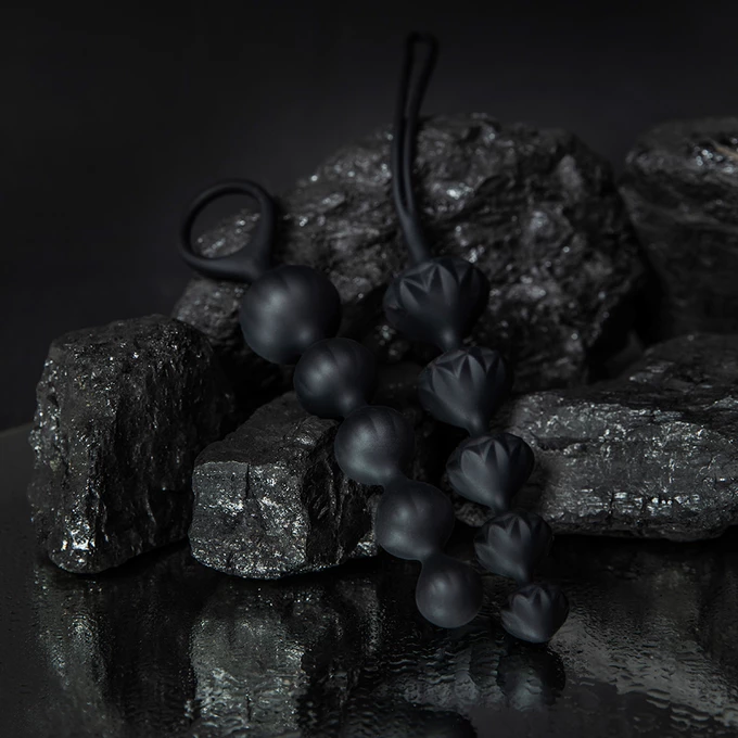 Satisfyer Beads Black  - anální kuličky