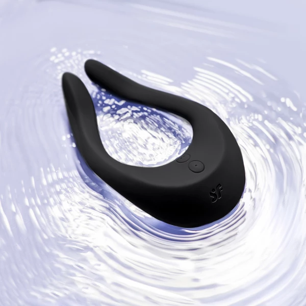 Satisfyer Partner Multifun 2 Black  - multifunkční masážní přístroj