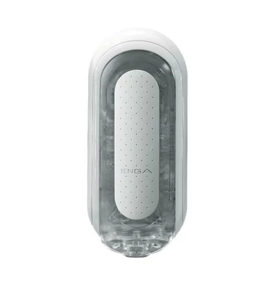 Tenga Flip Zero Electronic Vibration - masturbator wibrujący, biały