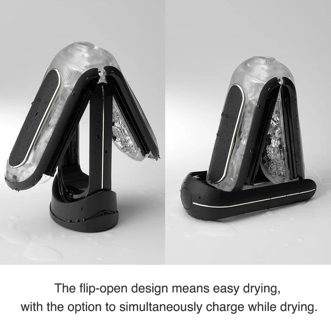 Tenga Flip Zero Electronic Vibration  - Vibrační masturbátor černý