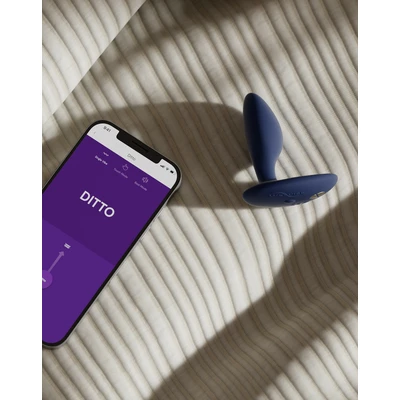 We-Vibe Ditto  - vibrační anální kolík na dálkové ovládání tmavě modrý