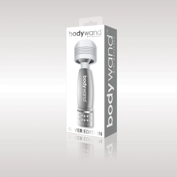 Bodywand Mini Massager - Wibrator Wand, srebrny