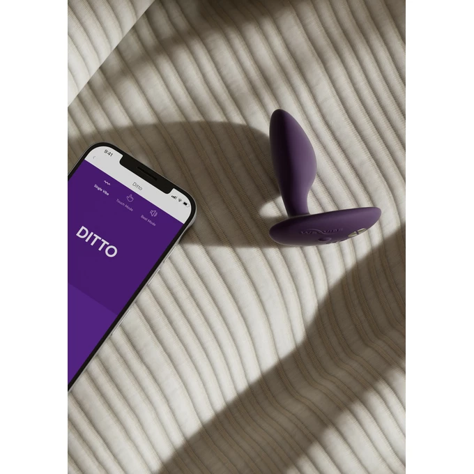 We-Vibe Ditto  - vibrační anální kolík na dálkové ovládání fialový