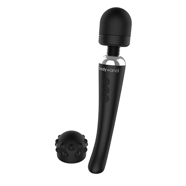 Bodywand Curve Rechargeable Wand Massager - Wibrator Wand, czarny