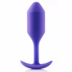 B-Vibe Snug Plug 2  - Anální kolík fialový