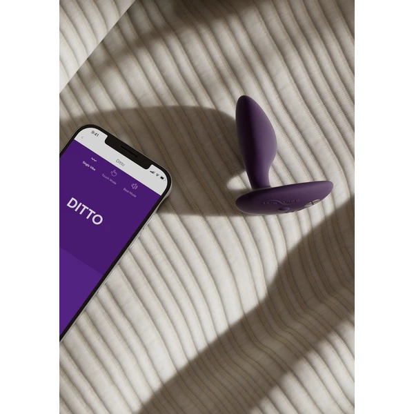 We-Vibe Ditto  - vibrační anální kolík na dálkové ovládání fialový