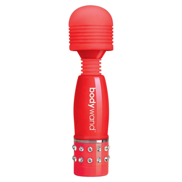 Bodywand Mini Mini Massager Love Edition - Wibrator Wand, czerwony