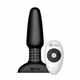 B-Vibe Rimming Remote Control Plug Black - Vibrační anální kolík Černý