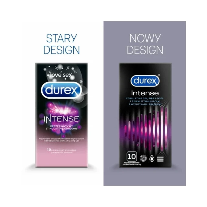 Durex Intense Orgasmic Condoms  - Kondomy s výstupky