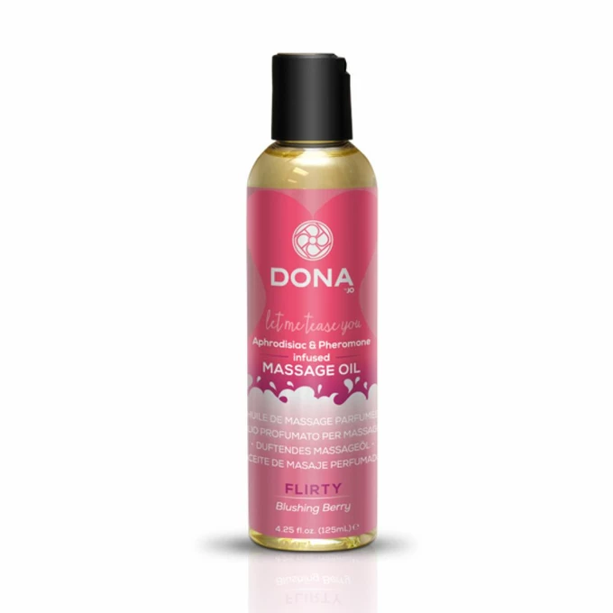 Dona Scented Massage Oil Blushing Berry 125 ml - Olejek do masażu