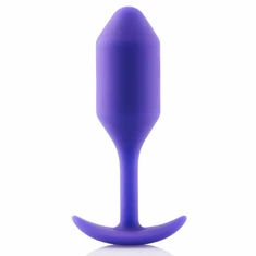 B-Vibe Snug Plug 2  - Anální kolík fialový