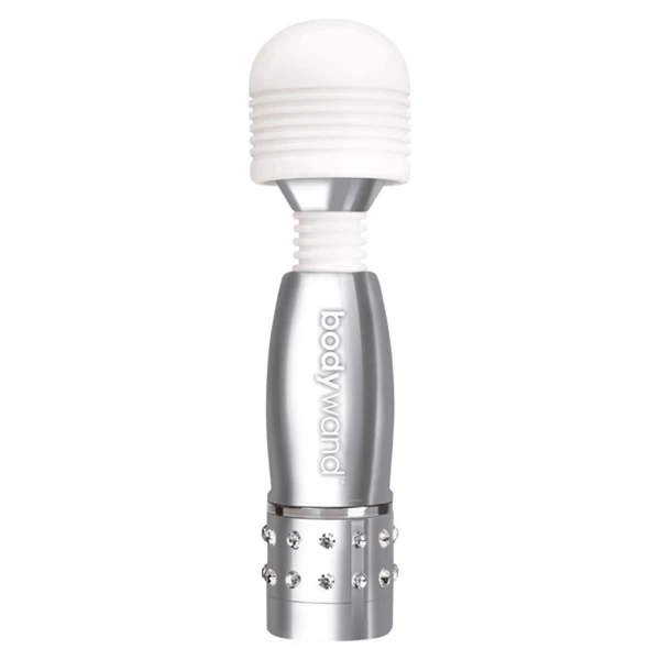 Bodywand Mini Massager - Wibrator Wand, srebrny