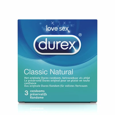 Durex Classic Natural Condoms  - Prezerwatywy