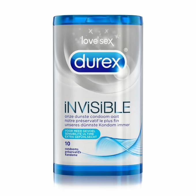 Durex Invisible Condoms - Prezerwatywy cienkie