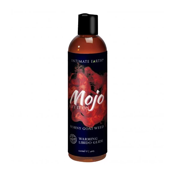 Intimate Earth Mojo Horny Goat Weed Libido Warming Glide 120ml - Naturalny lubrykant rozgrzewający