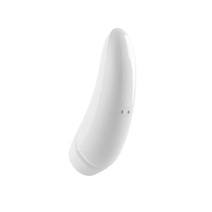 Satisfyer Curvy 1+ White  - Wibrator łechtaczkowy sterowany aplikacją