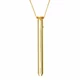 Crave Vesper Vibrator Necklace  - Mini vibrátor ve tvaru zlatého náhrdelníku