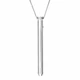 Crave Vesper Vibrator Necklace  - Mini vibrátor ve tvaru stříbrného náhrdelníku