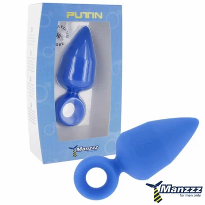 ManzzzToys  Putin - Korek analny, Niebieski