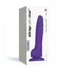 Strap on me Soft Realistic Dildo Purple - Dildo do strap on, fioletowe