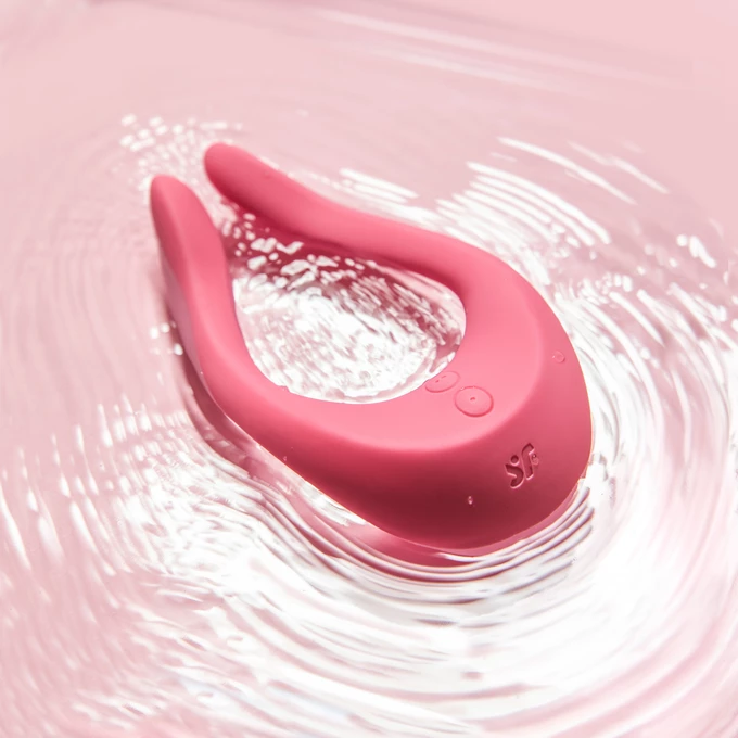 Satisfyer Endless Joy Pink Multi Vibrator  - Vibrátor pro páry růžový