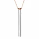 Crave Vesper Vibrator Necklace  - Mini vibrátor ve tvaru náhrdelníku z růžového zlata